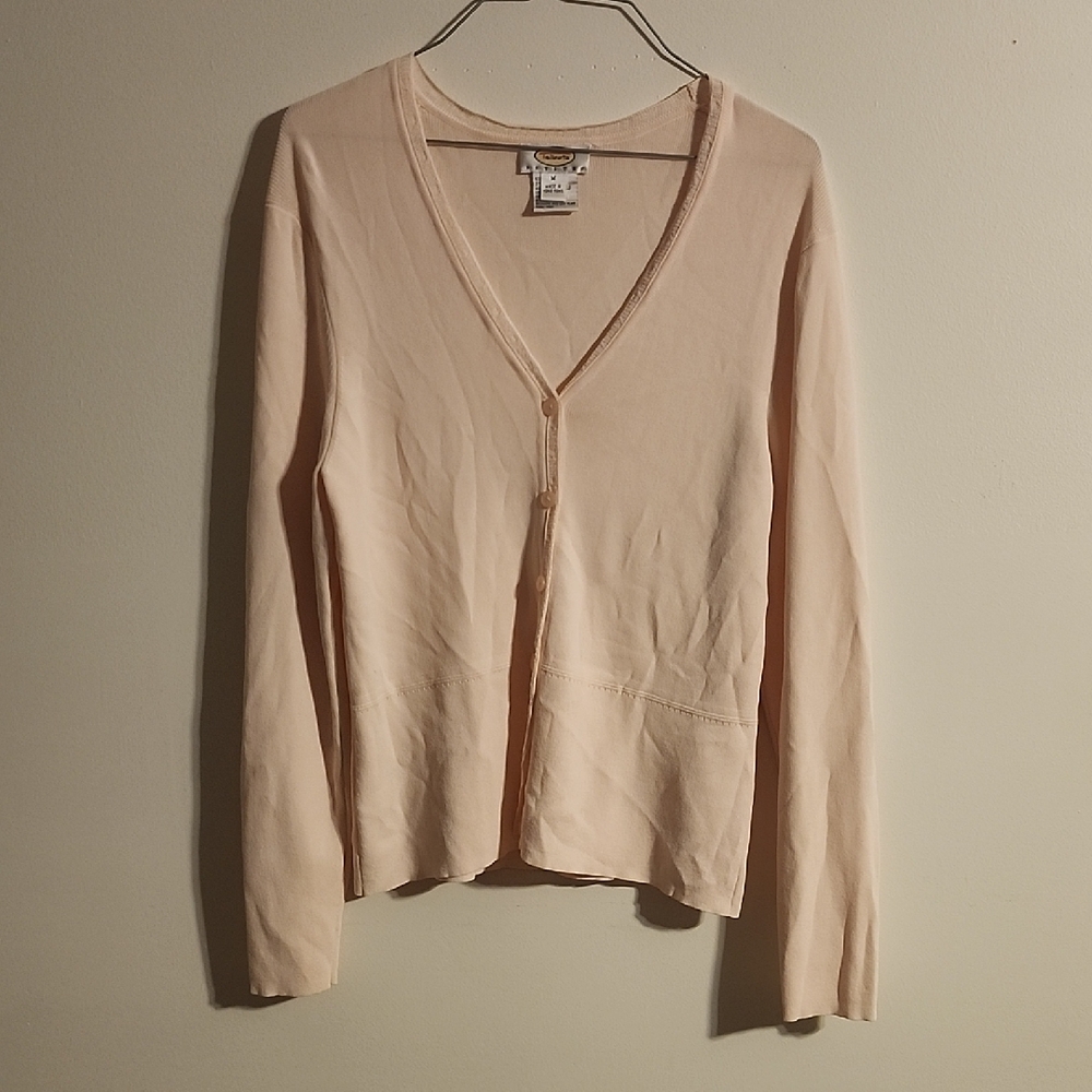 Talbots Cream Knit Sweater